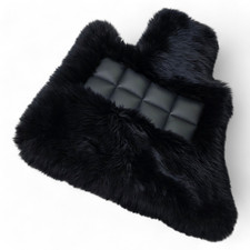 1x Sheepskin Driver floor mat for Rolls Royce Ghost Wraith Cullinan Phantom Dawn
