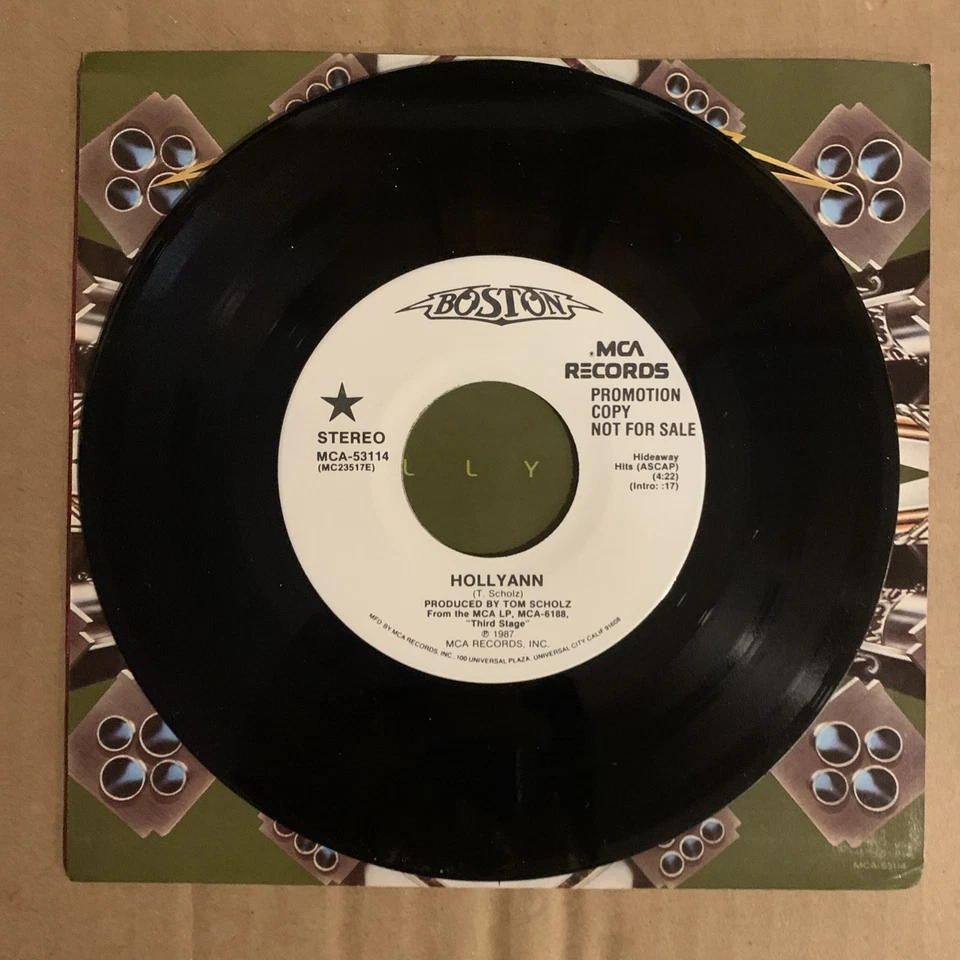 Boston, 45 rpm, Promo, VG+, Hollyann, MCA-53114 - Image 2 of 3