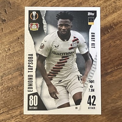 Match Attax Extra 2023/24 Edmond Tapsoba Auswärtsset (Beschreibung lesen)