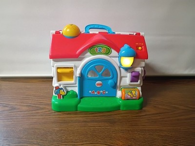 Fisher Price ABC Laugh & Learn Puppy's Activity Home Musical Sound Tested Works