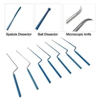 Micro Nerve Dissectors Retractor Spatula Dissector Vessel Knife Neurosurgery