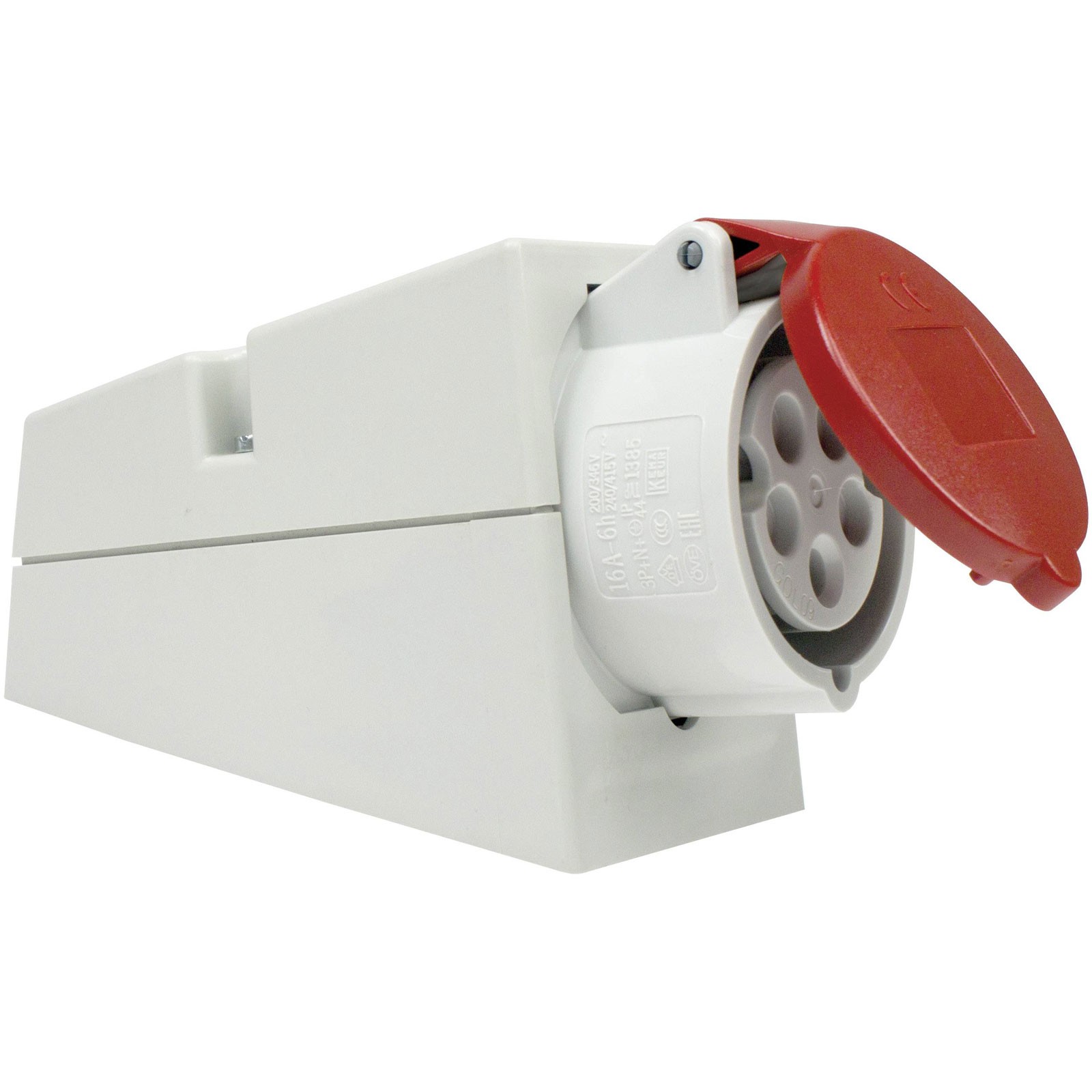 as - Schwabe CEE Wall Socket 16A 5-Pin 400V 1pc