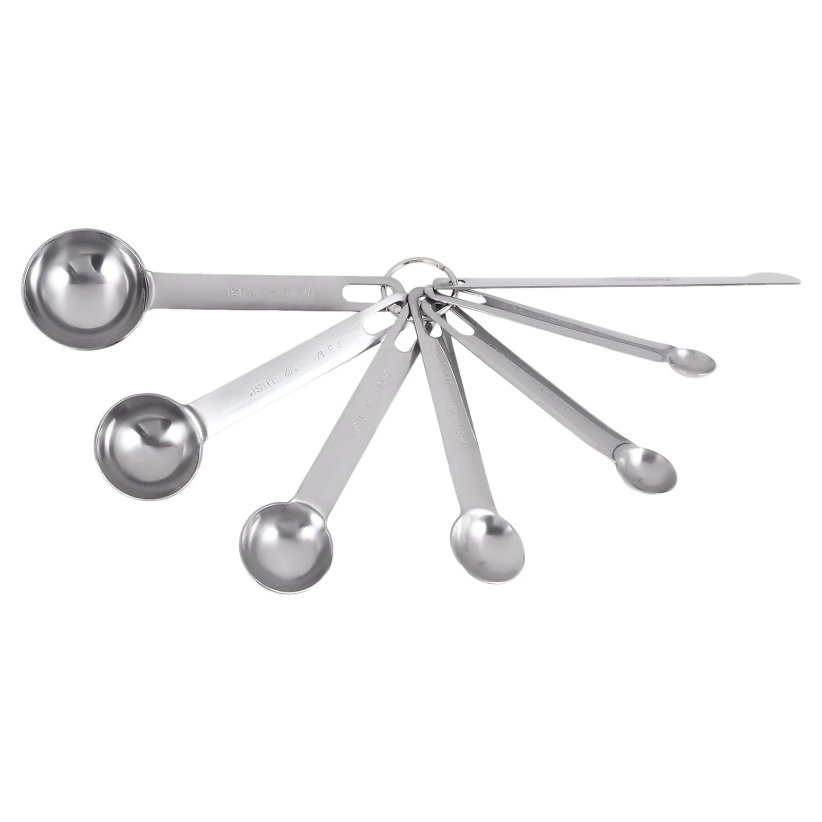 Stainless Steel Measuring Spoons Cups Set Small Tablespoon Teaspoons Set