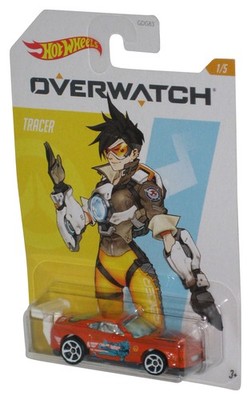 Hot Wheels Overwatch (2019) Power Pro Tracer Orange Spielzeugauto 1/5