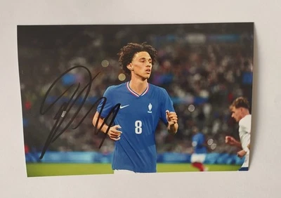AUTOGRAPHE ORIGINAL MAGHNES AKLIOUCHE PHOTO 10X15 ÉQUIPE DE FRANCE PSG PARIS SG - Photo 1/2