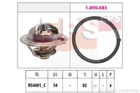 Eps Thermostat KüHlmittel 82°C FüR Hyundai I10 I30 Kia Picanto Venga Ba Ia Pa