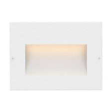 12V 1.9W LED Horizontal Step Light - 4.5 Inches Wide by 3.25 Inches High-Satin