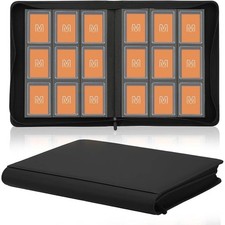 Toploader Binder Holds 288 Toploaders 9 Pocket Top Loader Binders for 3 x 4''