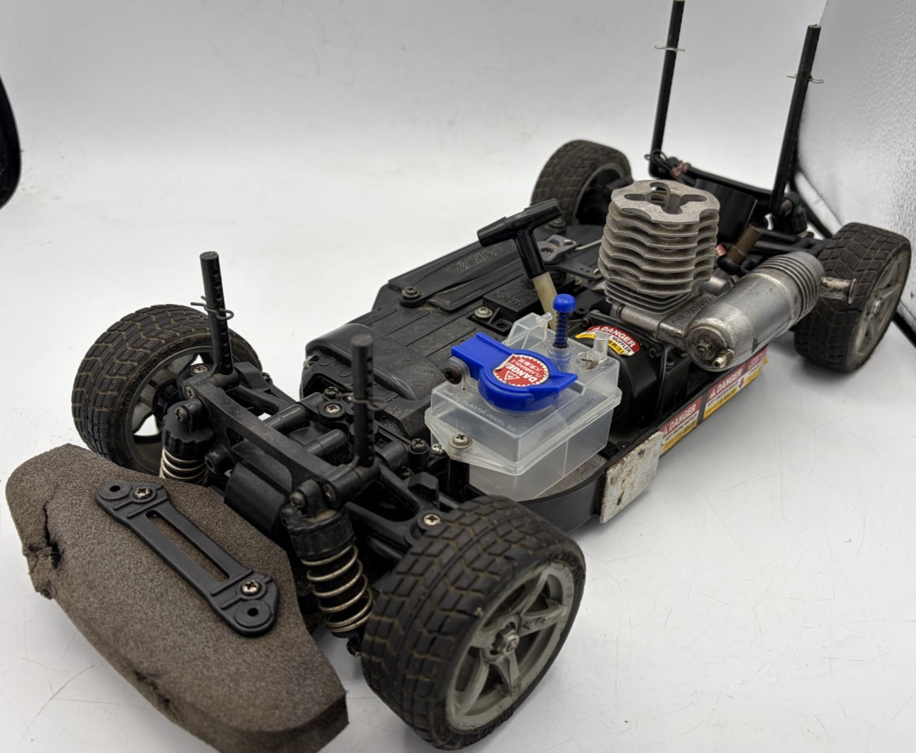 For parts Tamiya TGS chassis with engine and servomotors