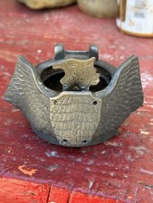 1920s Boyce Motometer Eagle Wings Radiator Cap Hood Ornament Base Salvage As Is