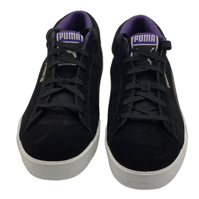 PUMA S MID BLACK/ PURPLE