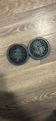 DASH Multimaker Mini System Removable Waffle Plates: Snowman and Christmas Tree