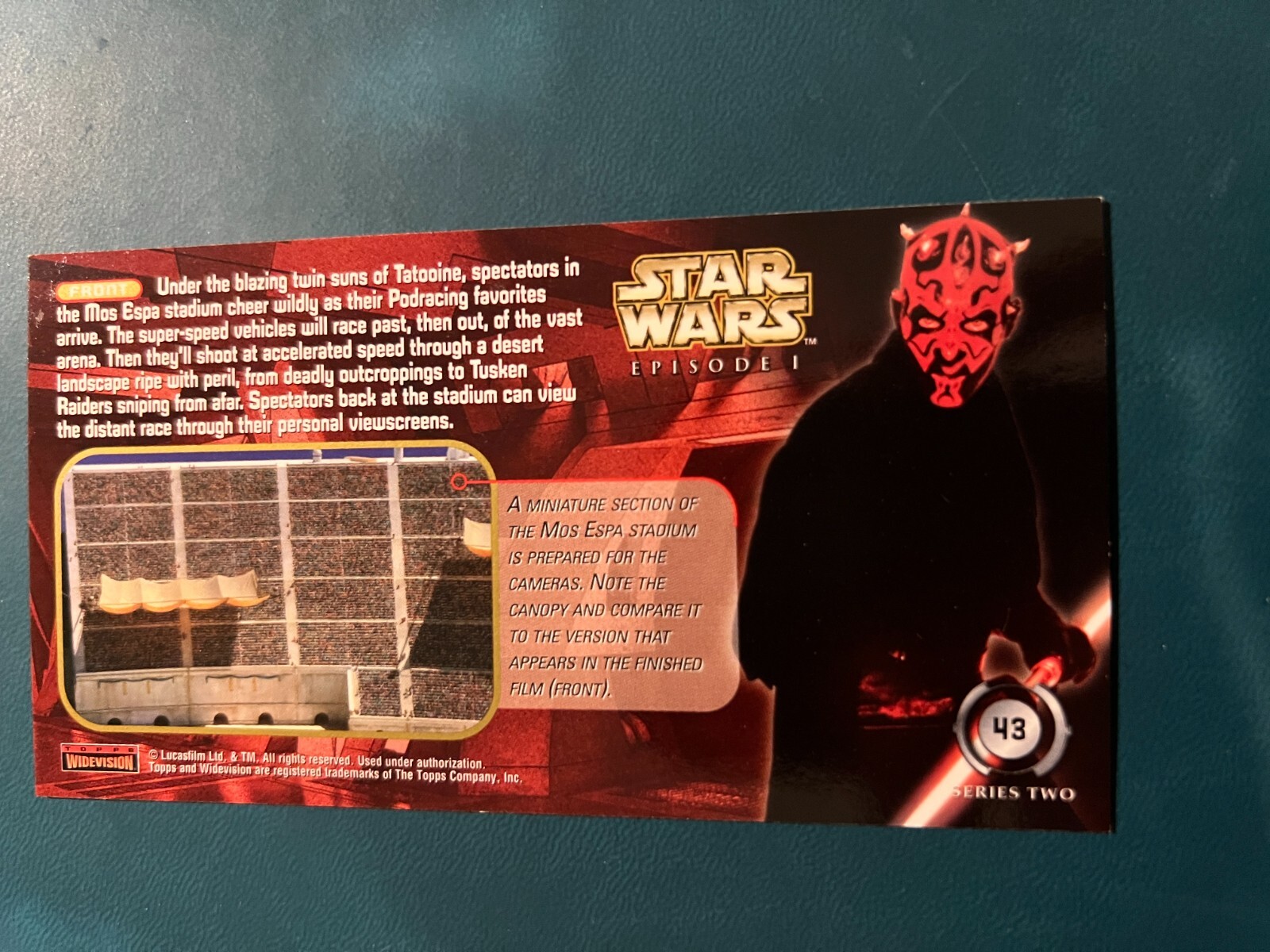 1999 Topps Star Wars Episode I SERIES 1-2 Widevision Complete Your Set U Pick - Picture 257 of 331