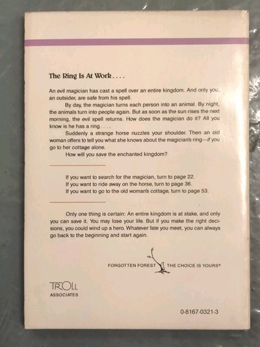 Der Ring des Magiers (Wählen Sie Ihre eigene Geschichte Serie) von Carol Gaskin *ERSTDRUCK* - Bild 2 von 10