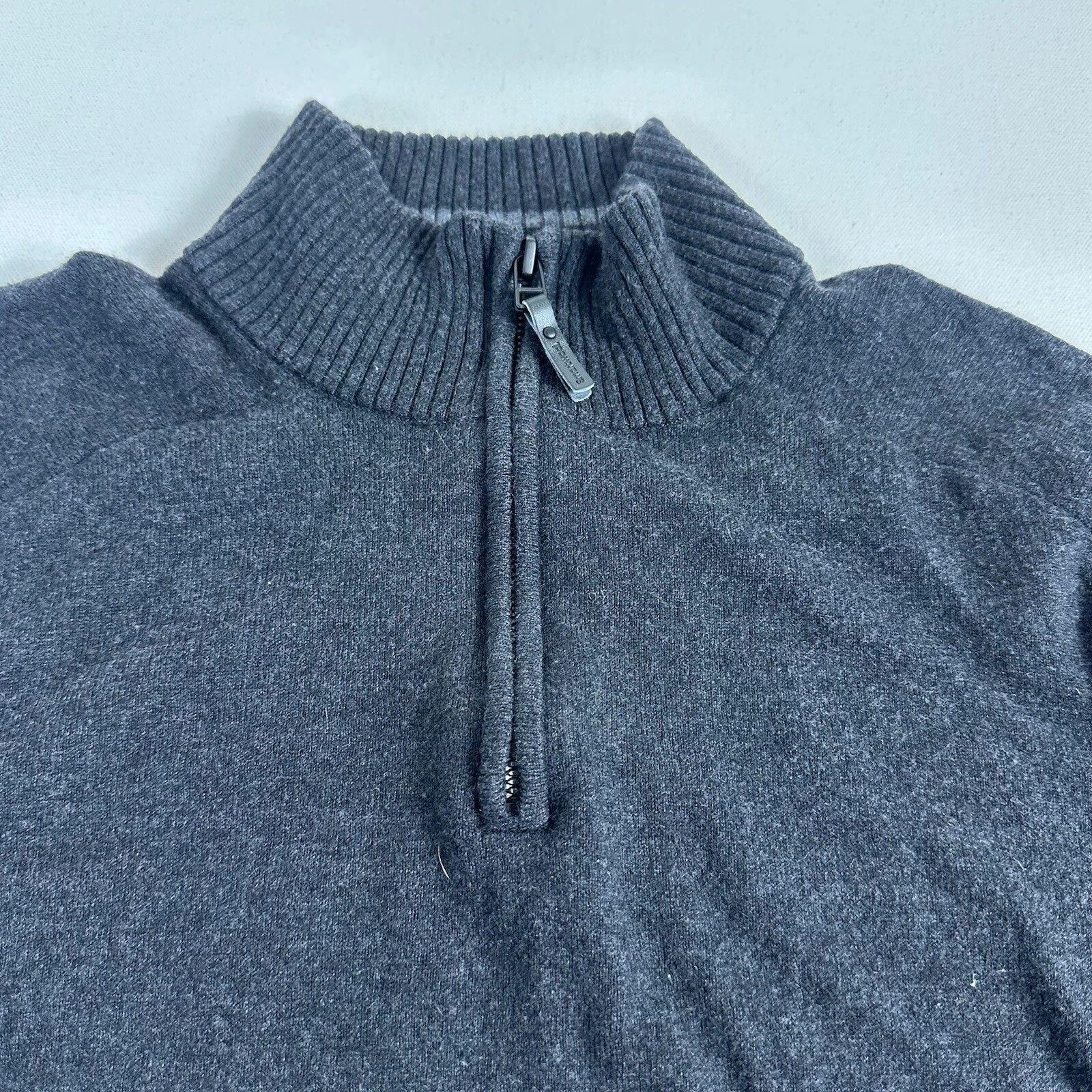 smartwool sparwood half zip merino wool blend sweater