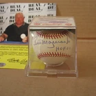 Bill Mazeroski HOF 01 Signed Autographed Official National League Baseball COA