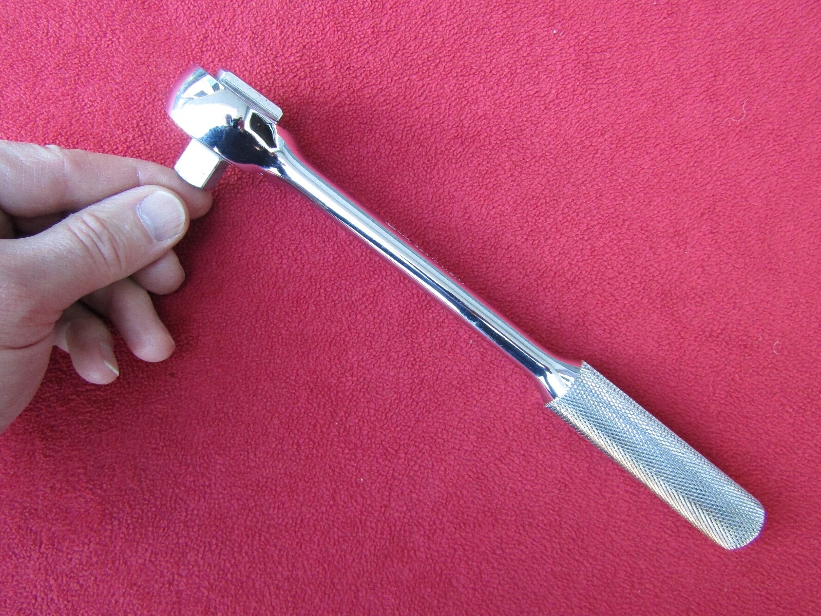 SK Tools Chrome 1/2" Dr Ratchet Wrench 42470 USA 10" L
