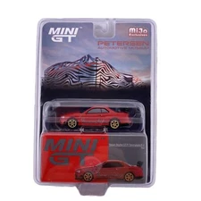 Nissan Skyline GT-R (R34) Tommykaira Rz - Red - MINI GT 00543 - Petersen Museum