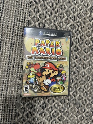 Paper Mario: The Thousand-Year Door (Nintendo, 2004) No Manual TESTED