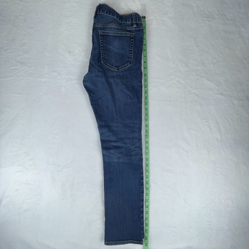 J.CREW The Driggs Jeans Womens 32x30 Blue Denim 5 Pockets Skinny Leg Slim Fit - Picture 5 of 5