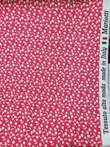 Hochwertig Digitaldruck High-Fashion Satin Stoff Meterware von Mariotti Italien - Bild 2 von 5