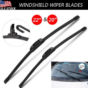 22 20 H J Hook Windshield Wiper Blades Fit For Chevy Malibu Ford Mustang Jeep Ebay