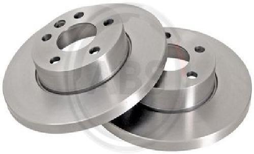 2 Dischi Freno A.B.S. Anteriore Completi 282 mm Spessore 18 mm 5 Fori - Immagine 2