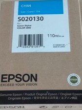 Epson S020130  Tinte cyan für Stylus Color 3000   2014  OVP B