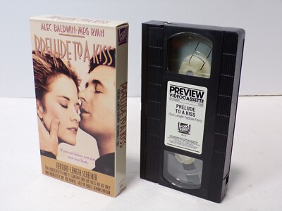 Prelude to a Kiss 1992 VHS Alec Baldwin Meg Ryan DEMO Pre-Screen Tape ...