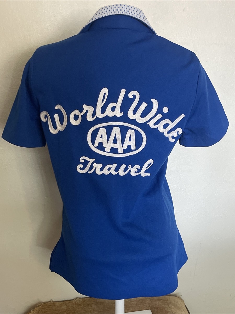 Vintage 60s Angeltown California Bowling Shirt Triple-A
