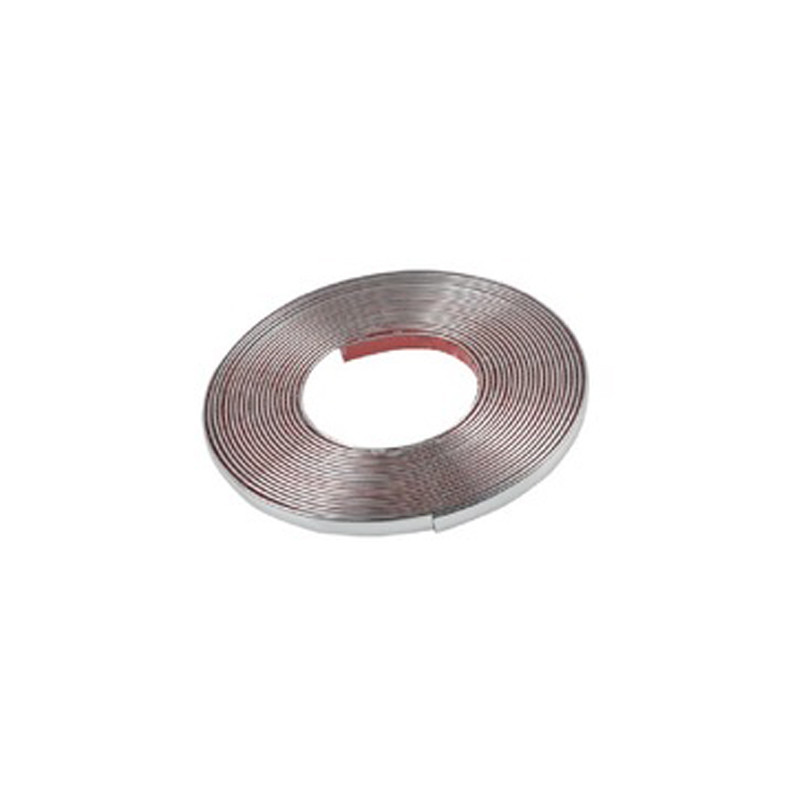 12.5m Chrome 3M Adhesive Car Door Body Edge Trim Guard Strip PVC