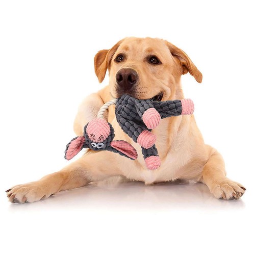 Chew Toy Squeaky Plush Dog Toy For Aggressive Chewers With Chew Pet Toys - Picture 7 of 12