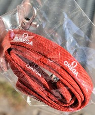 Raro Portapass Portachiavi Corda per Cronometro da Gara Originale Omega Nuovo
