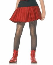 Children's Fishnet tights Black, orange, white