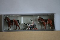 Preiser 10435 Ho 1:87; Garde RéPublicaine Zu Pferd ; Neu & Ovp