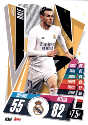 Champions League 20/21 2020 2021 REA16 - Gareth Bale - Basis Karte | eBay.de, image size:282x400