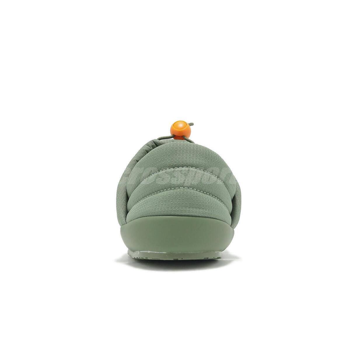 Fila Puffer Matt Green Orange Men Unisex Slip On Casual Fila Puffer Matt Green Orange Men Unisex Slip On Casual