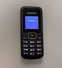 Samsung GT E1050 Schwarz Geprüft Händler Garantie Voll Funktion Wie Neu Accu Neu