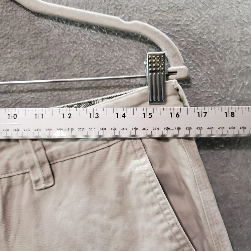 Pantalones Cortos De Colección Quiksilver Hombres 32 Beige Y2K Carga Bolsillos Cortados Foto 3 de 4