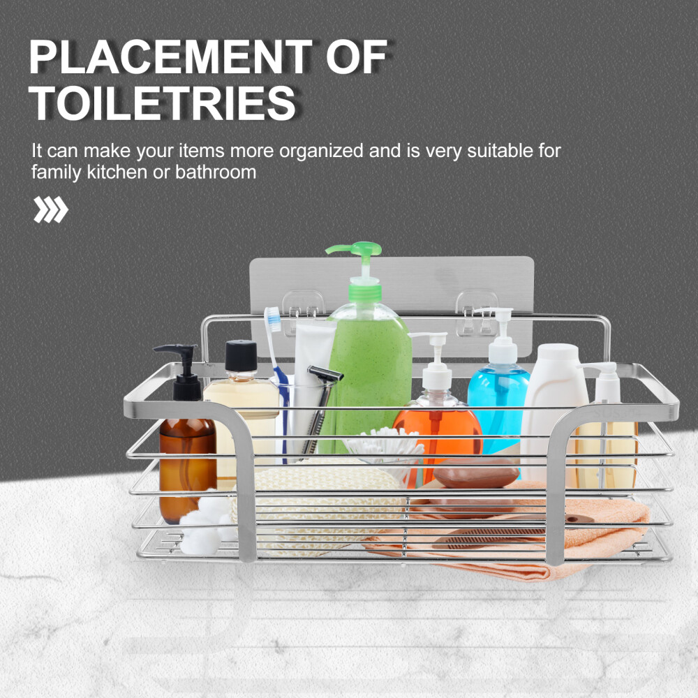 3 Pc Stainless Steel Shelf Kitchen Dish Drying Rack Wall Wire Baskets