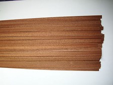 30 Holzleisten Sapeli 1000 x 10 x 0,6 mm