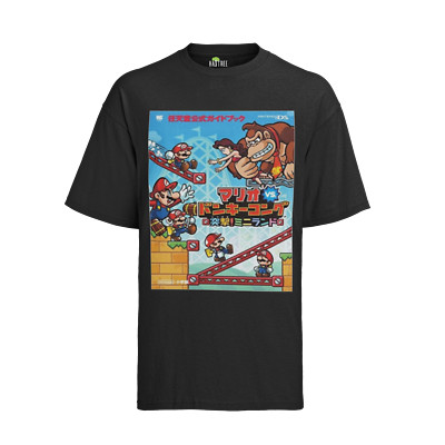 Retro Donkey Kong  Nintendo DS Series Mario Affen Game T-Shirt Herren 1 Up Level