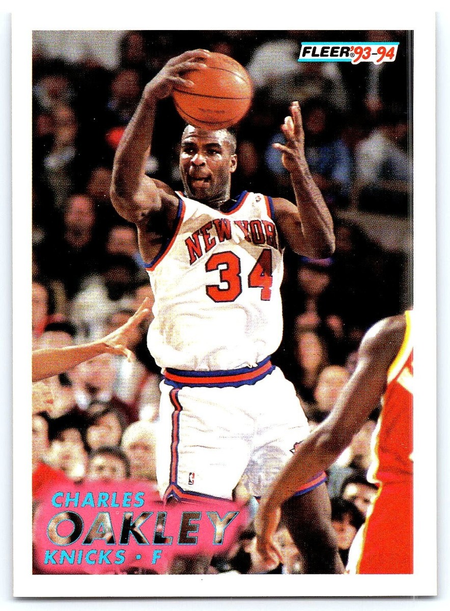 1993-94 Fleer Basketball - #143 Charles Oakley New York Knicks | eBay
