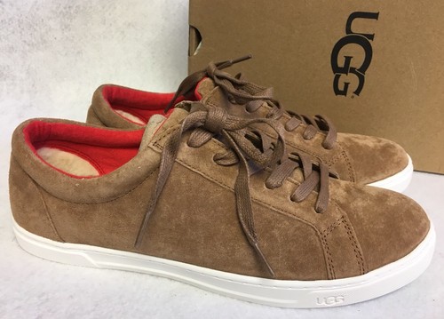 Ugg Australia Karine Tenis de Moda para Mujer con Cordones Zapato de ante  Castaño 1015044 | eBay