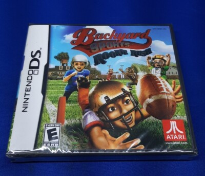 FACTORY SEALED Backyard Sports Football Rookie Rush Nintendo DS ...