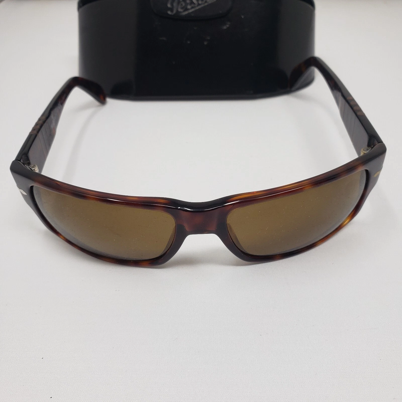 Persol Polarized Havana Tortoise Sunglasses 2720 S 24/47 Italy sz 57 James Bond