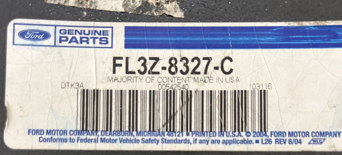 Genuine Ford Lower Deflector FL3Z-8327-E | eBay