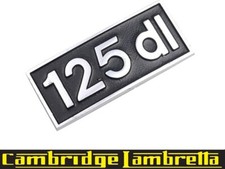 Lambretta DL125 Legshield Badge Italian Casa Lambretta GP DL