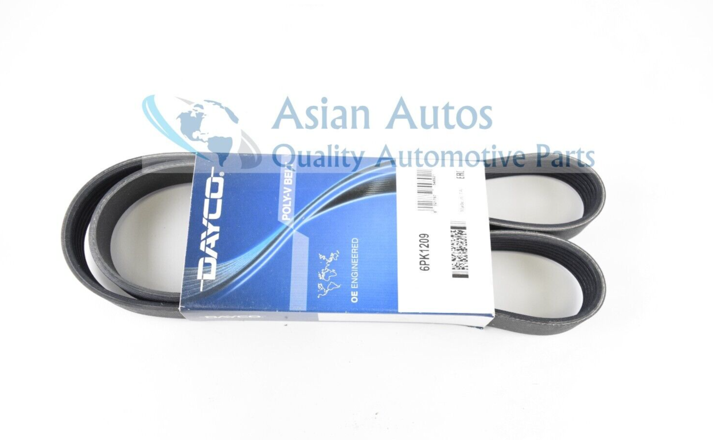 Dayco Serpentine Belt 6PK1205 – Fits Nissan Versa 1.8L 2007-2012 (Alternator, Water Pump, A/C)