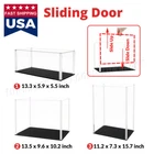 Large Display Case Sliding Door Acrylic Box Collectibles 1/18 Diecast Dustproof